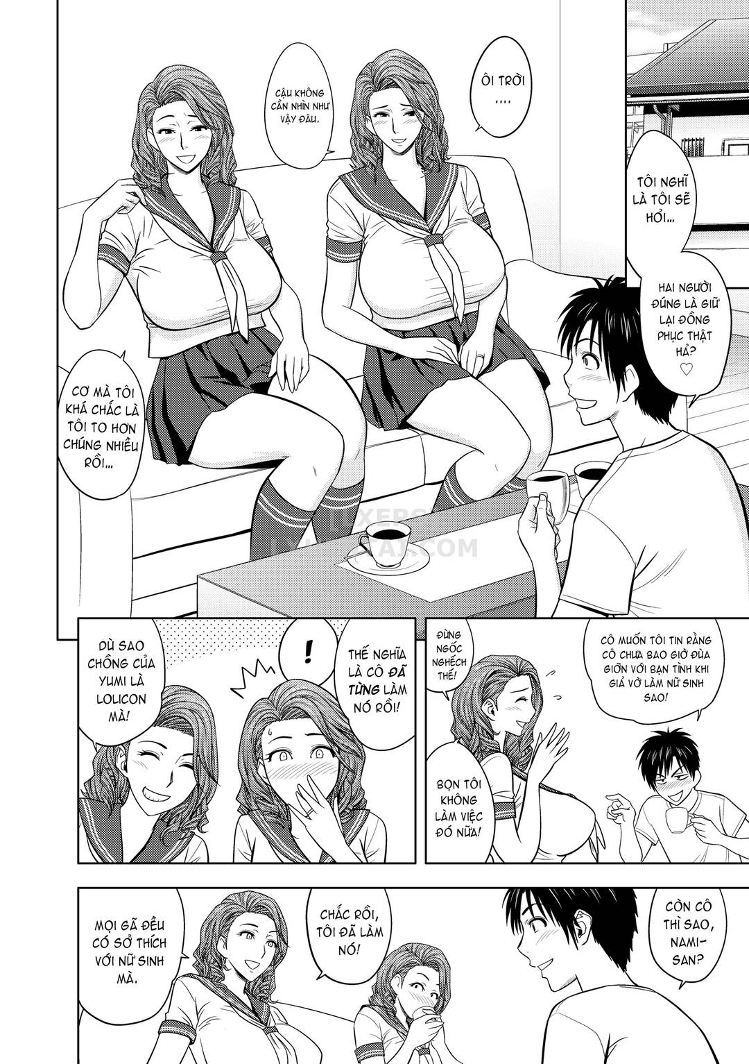 hai-chi-em-sinh-doi-tang-tren-khong-che-chap-7-4 integer