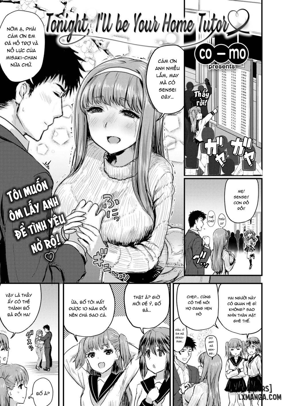 Tonight, I’ll be Your Home Tutor