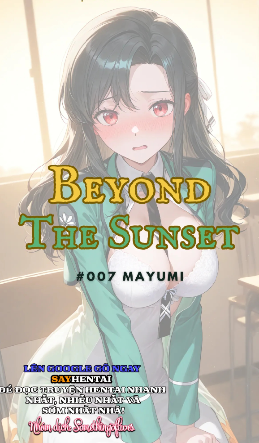 Phía sau ánh hoàng hôn