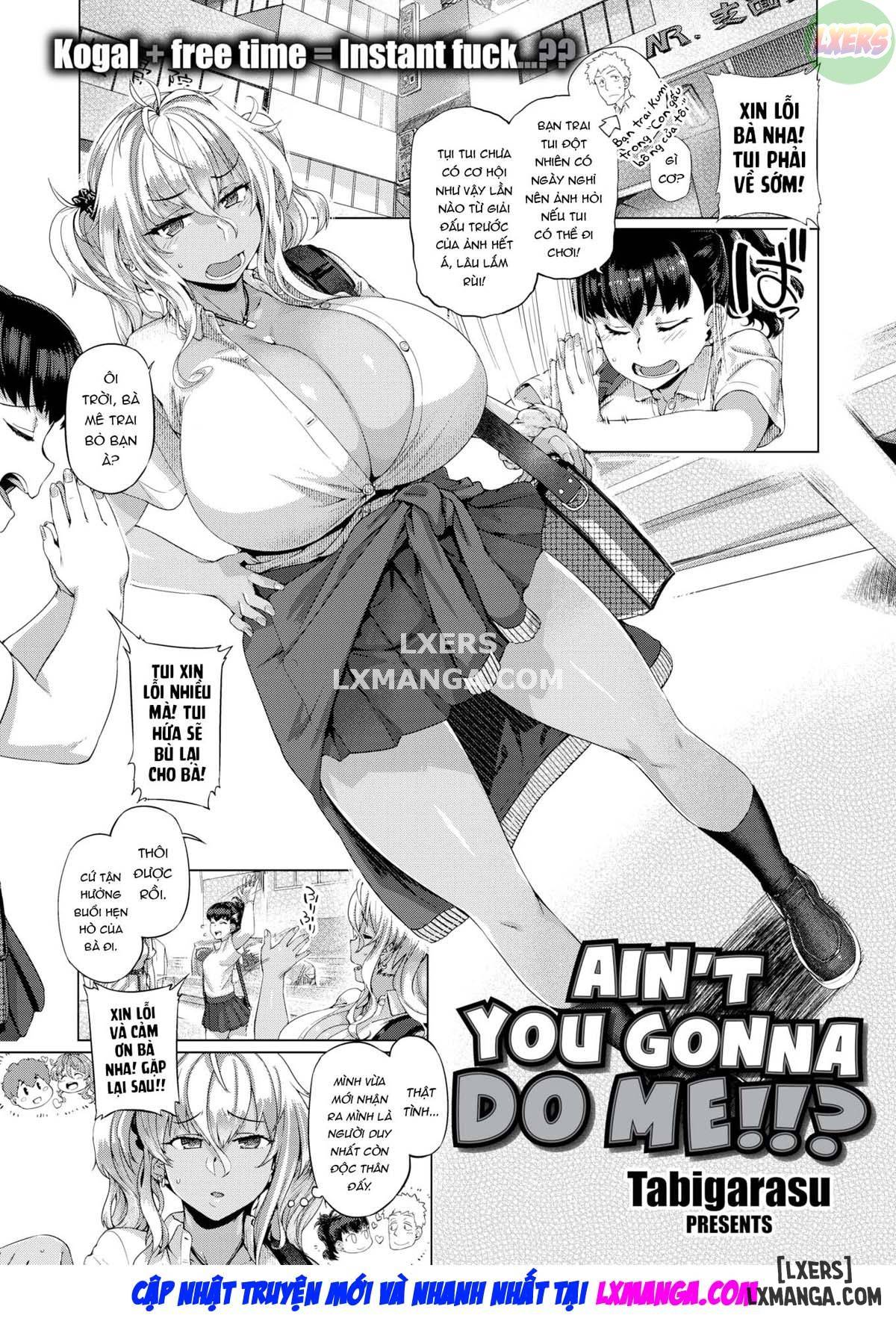 Ain't You Gonna Do Me!