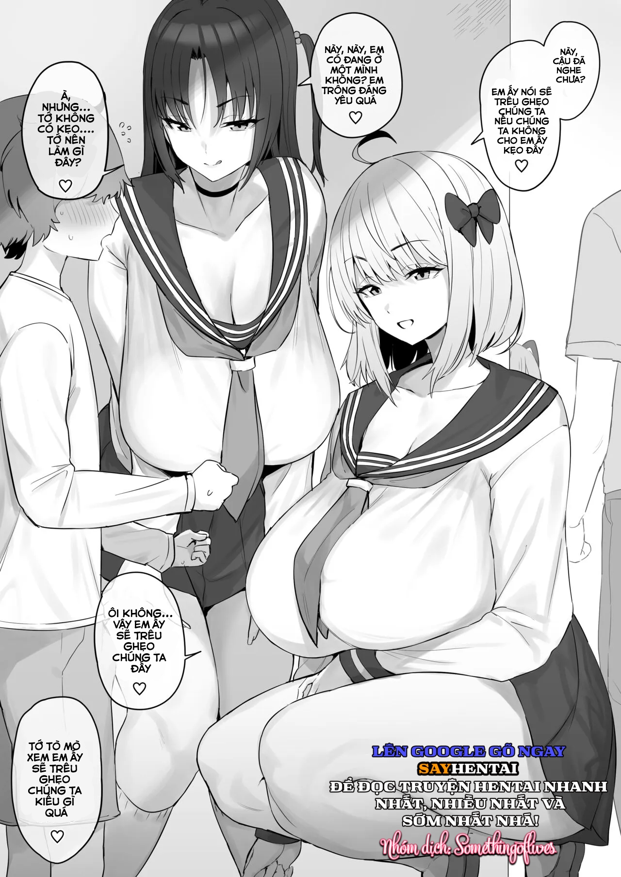 Cho kẹo hay bị ghẹo ngược